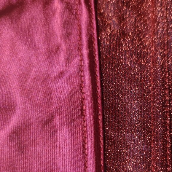 💜 NWT Red Sparkle Overbust Corset and Thong Set - Picture 4 of 9